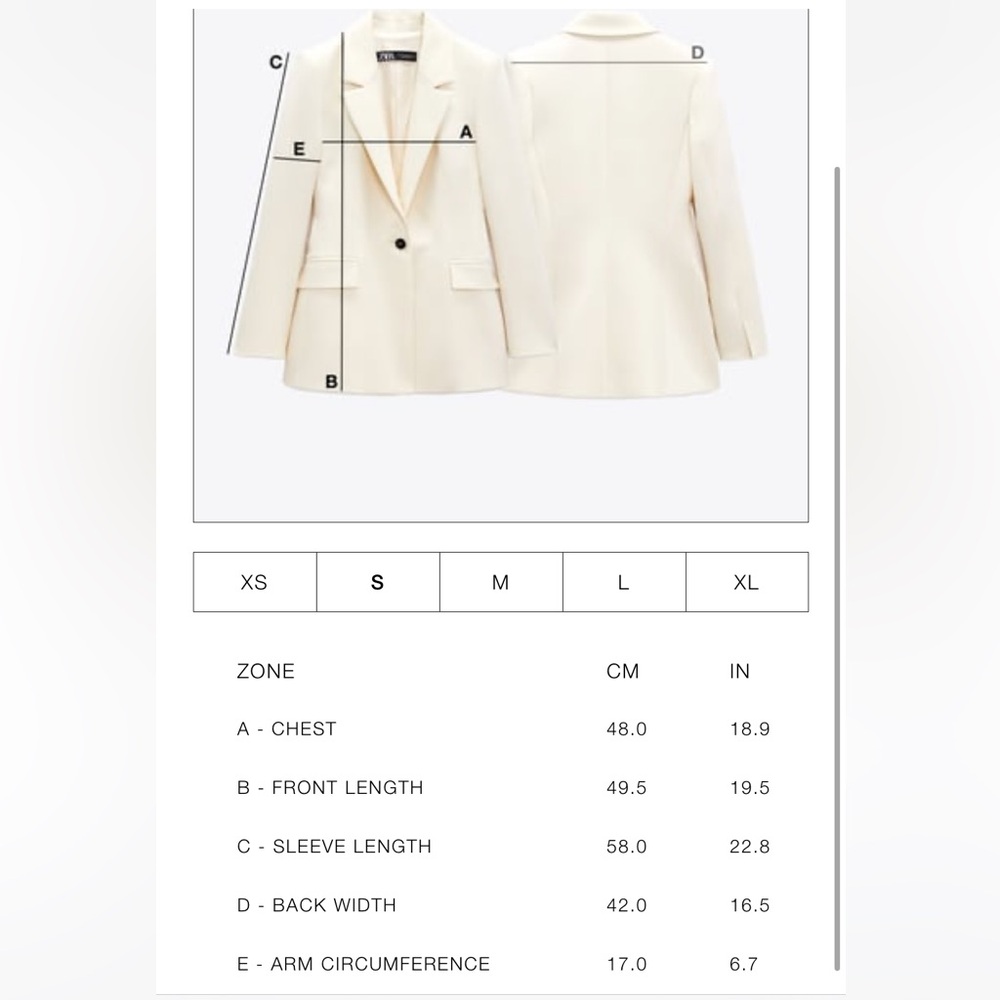 ZARA Structured Metallic Thread Cropped Jacket - Picture 6 of 13